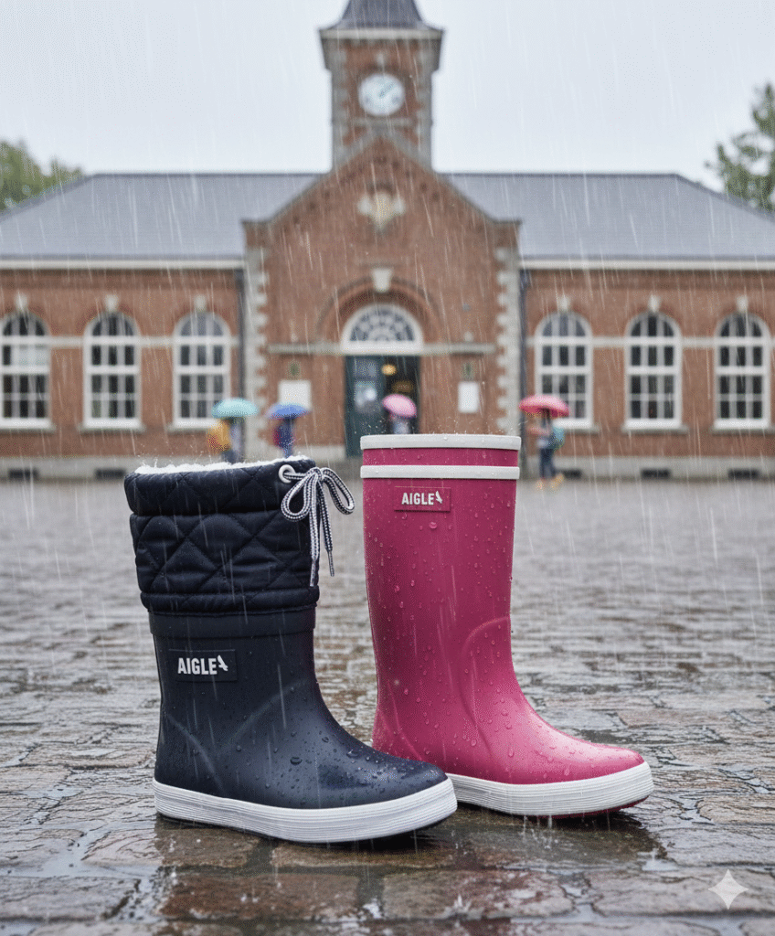 Bottes de pluie pour enfants de la marque Aigle